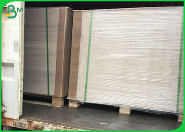 Coated single sided 300G 350G White Clay Coated Kraft Board / Duplex Board Sheets