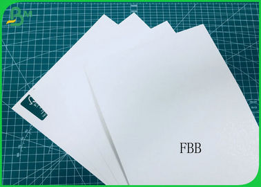 230GSM To 400GSM Full Solid White Coated FBB With Good Stiffiness