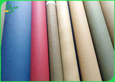 Biodegradable Sewable Washable Kraft Paper Fabric 0.55mm Thick 150cm Width