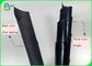 Width 150cm×110yard Fiber 0.55mm Black Color Washable Kraft Paper For Hand Bags