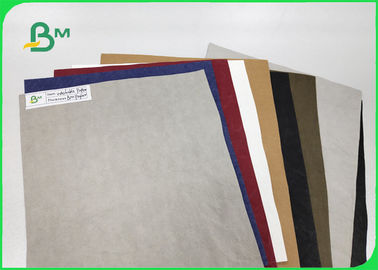 Red &amp; Grey Color Sewable Fabric Paper 0.88mm Degradable For DIY Flowerpolt