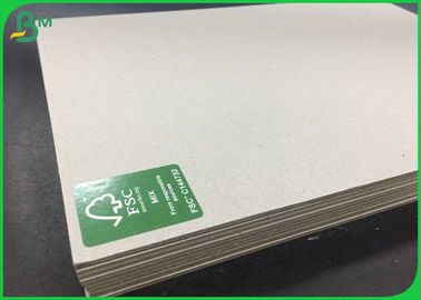 2MM 2.5MM Grey Cardboard Sheets With High Stiffiness For Printing