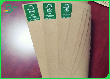 High BF Recycled Natural Linerboard 160 - 220gsm Kraft Paper For Pallet Liners