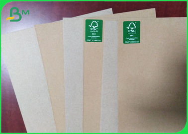 High BF Recycled Natural Linerboard 160 - 220gsm Kraft Paper For Pallet Liners