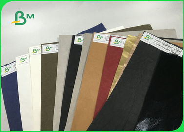 Both Sides Smooth Washable Kraft Paper Fabric In Roll Packing OEM Available