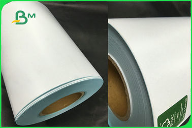 Waterproof White Color Thermal Self Adhesive Sticker Paper 21cm x 50m Custom