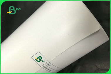 Waterproof White Color Thermal Self Adhesive Sticker Paper 21cm x 50m Custom