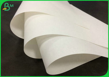 70GSM Natural Virgin White Kraft Paper Roll For shopping bags