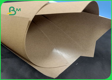 FDA Grade Waterproof Green Security Heatable 35 / 40 Gram MG Kraft Paper In Roll