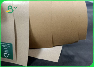 Degradable Safety 35 - 300gsm PE - Coated Kraft Paper Roll For Food Box