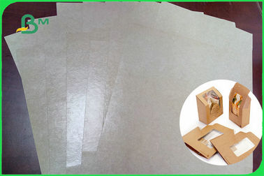 Food Packaging One Side Coated PE Brown Kraft Paper In Roll FSC FDA Certified