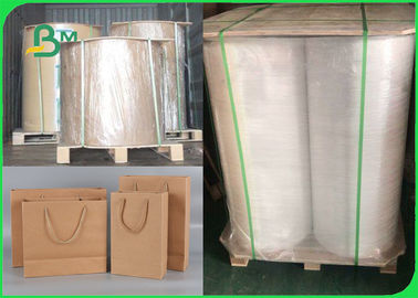 250 - 450gsm Good Toughness FDA Brown Craft Paper For Street Food Package