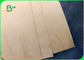 250 - 450gsm Good Toughness FDA Brown Craft Paper For Street Food Package