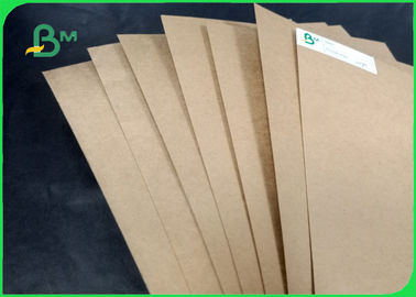 250 - 450gsm Good Toughness FDA Brown Craft Paper For Street Food Package