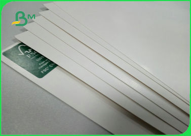 Recycled C1S Ivory Board Poly Coated Paper 300gsm + 15g PE For Food Sachet