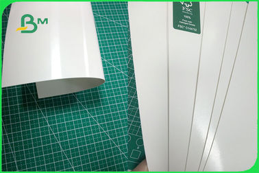 Food Contact White Single Poly Coated C1S Ivory Board Paper 70 X 10150gsm~350gsm 150gsm~350gsm