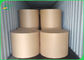 FDA Approved 1 Side PE Coating Brown Craft Paper Rolls 36&quot; For Metal Packaging