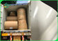 Eco - Friendly 36'' PE Coating White &amp; Brown Kraft Paper For Food Storage Pouch
