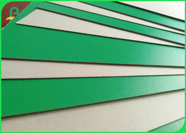 1.4mm Green Lacquered Finish Waterproof Cardboard Sheet for A4 document holder