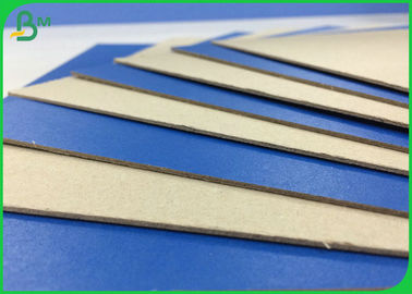 2.0MM 2.5MM Glossy Vanish Blue Color Paper Board For Making Photo Frame