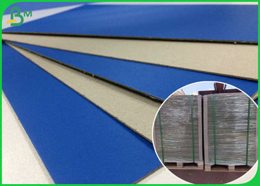 2.0MM 2.5MM Glossy Vanish Blue Color Paper Board For Making Photo Frame