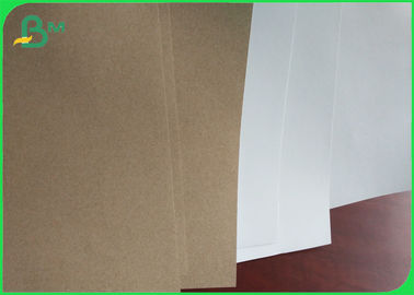 170gsm 200gsm Flip Side Kraft Paper One Side Coated For Packaging