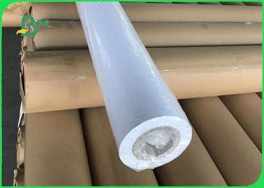 60gsm 70gsm Large Format Inkjet Plotter Paper Roll For Garment factory 72 Inch