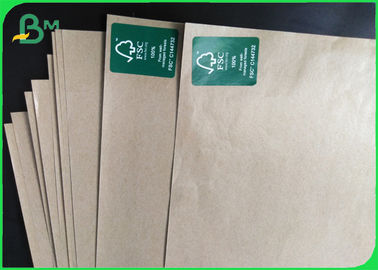 150 - 350gsm Unbleached Brown Kraft Paper PE Coated For Wrapping