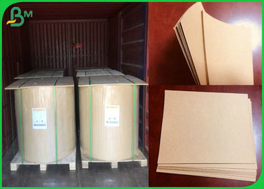 Pure Food Satety Brown Kraft Paper Roll For Making Cake Package Box