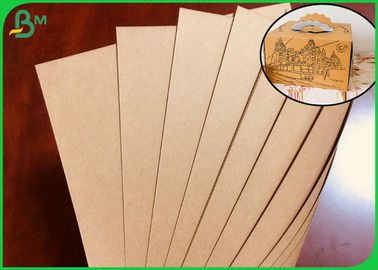 Pure Food Satety Brown Kraft Paper Roll For Making Cake Package Box