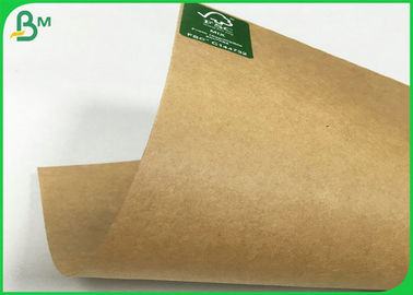 Anti - Curl Pure Pulp Brown Kraft Paper Roll Of 190g 200g 230g 250g