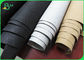 Wrinkled Softer Natural Kraft Paper Fabric 100m Per Roll 0.55mm For DIY Bags