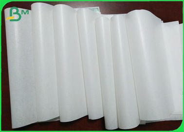 30gsm 40gsm MG Kraft White Paper Jumbo Roll 1000 - 1200mm FDA Certified