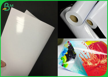 Double Side Coated White RC Inkjet Photo Paper For Printing Poster