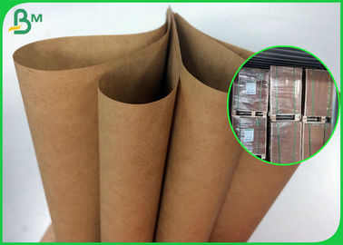 80g 90g Strong Bearing Capacity Brown Kraft Paper Roll For Satchel Bag