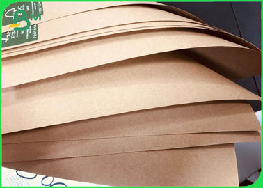 Biodegradable Kraft Paper Brown Color 160GSM For Shopping Bags