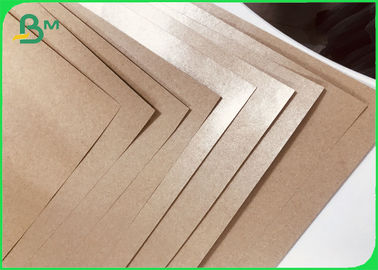 Poly Coated Natural Kraft Paper Rolls 1 Side 50gsm For Food Wrapping