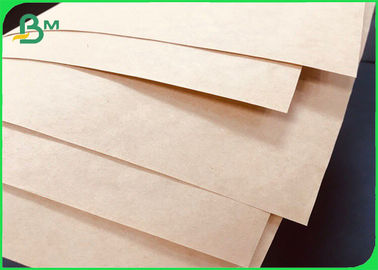 High Tear Resistance Brown Sack Kraft Paper 90GSM For Bags Making