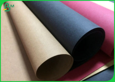 0.55mm Hard Structure Washable Kraft Fabric For Handbags Material