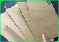 80g 100g 120g High Stiffness Brown Kraft Paper For Packing Rice 70 * 100cm