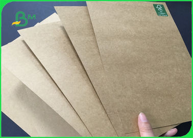 80g 100g 120g High Stiffness Brown Kraft Paper For Packing Rice 70 * 100cm