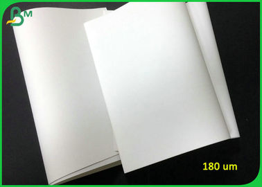 White Color Resistant To Tear 180 Micron Matt PP Paper For Inkjet Printing