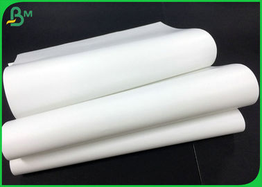 80g White Color Matte Gloss Art Paper Roll For Making Company Brochure