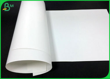 80g White Color Matte Gloss Art Paper Roll For Making Company Brochure