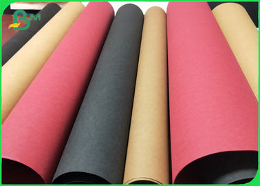 Waterproof Washable Kraft Paper Fabric 0.55mm / 0.7mm Thickness For Bags