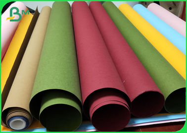 Multicolor Kraft Paper Fabric For Making Cloth Label Washable