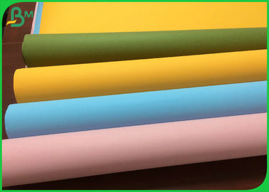 0.55mm Degradable Pink Color Washable Kraft Fabric For Paper Bags