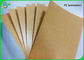 300g Foodgrade Oilproof Brown Kraft PE Coated Paper For Lunch Box Or Tray