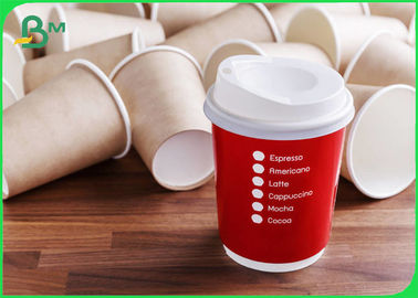 PE Coated Cupstock Based Paper Rolls 170GSM - 210GSM Degradable Material