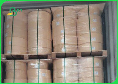 60gsm 120gsm Recyclable Straw Paper Roll For Beverage Store 100% Safe